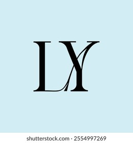 alphabet emblem initial modern minimalist timeless business logo design