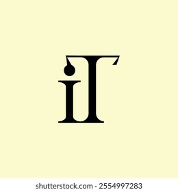 alphabet emblem initial modern minimalist timeless business logo design