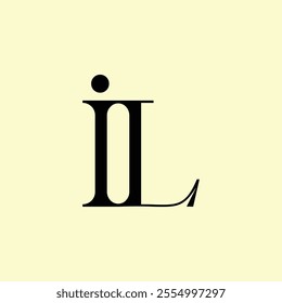 alphabet emblem initial modern minimalist timeless business logo design