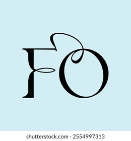 alphabet emblem initial modern minimalist timeless business logo design