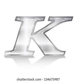 Alphabet emblem K