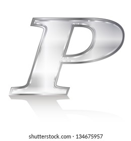 Alphabet emblem P