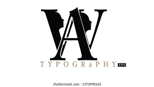 alphabet. Exclusive swatch color control. - Vector-Illustration