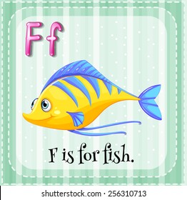 Alphabet F is for fish