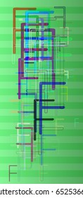 Alphabet F idea pattern