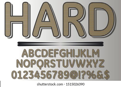 alphabet Font Script Typeface handcrafted handwritten vector label design old style.Shadow Effect.vintage Hand Drawn.Retro Typography.Vector Illustration.
