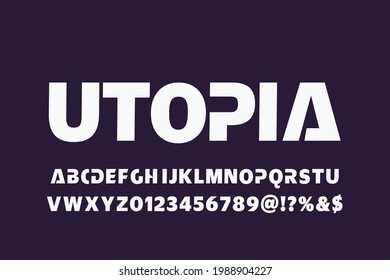 alphabet font, typeface design, violet style background