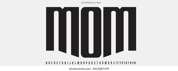 Alphabet font. Typography decorative elegant  lettering for logo. vector illustration