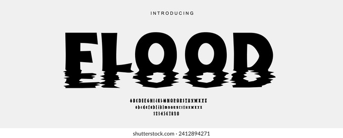 Alphabet font. Typography decorative elegant  lettering for logo. vector illustration. stock image