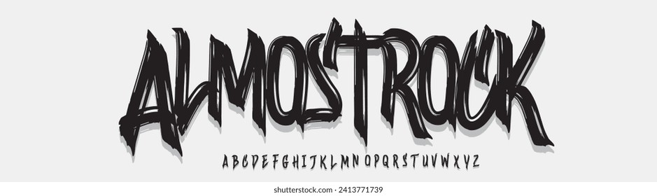 Alphabet font. Typography decorative elegant  lettering for logo. for design vector illustration. stock image