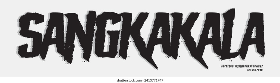 Alphabet font. Typography decorative elegant  lettering for logo. for design vector illustration. stock image