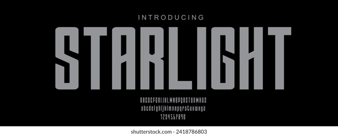 Alphabet font. Typography decorative elegant  lettering for logo. vector illustration. stock image.bestfont.starlight