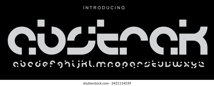 Alphabet font. Typography decorative elegant  lettering for logo. vector illustration. stock image.