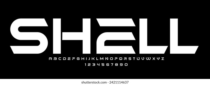 Alphabet font. Typography decorative elegant  lettering for logo. vector illustration. stock image.