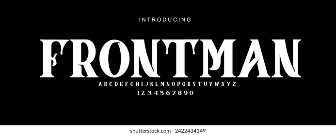 Alphabet font. Typography decorative elegant  lettering for logo. vector illustration. stock image.