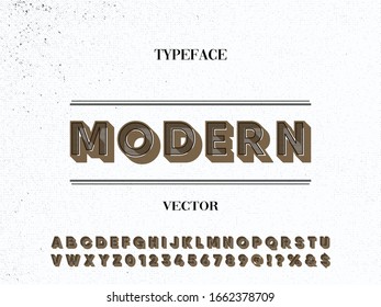 Alphabet font.Typeface.Script.Shadow Effect.Handcrafted handwritten vector label design old style.vintage Hand Drawn.Retro Typography.Vector Illustration.named bourbon