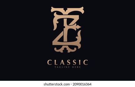 863 Zf monogram Images, Stock Photos & Vectors | Shutterstock