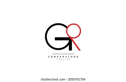 Alphabet GI IG Letra inicial Monograma Icono Icono Icono Ilustración vectorial Caracteres web abstractos logotipo 
marca comercial de icono de iniciales