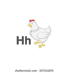 Alphabet - H is for Hen