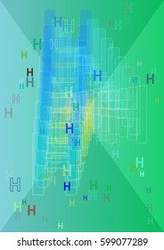 Alphabet H pattern idea