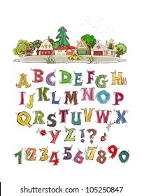 Alphabet  HAPPY WORLD COLLECTION