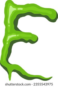 an alphabet with a horror and blood theme