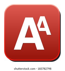 alphabet icon 