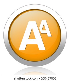 alphabet icon 
