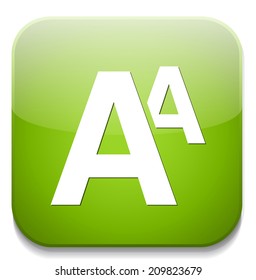 alphabet icon 