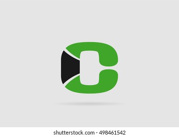 Alphabet icon - c
