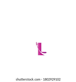 Alphabet icon combine with rocket icon