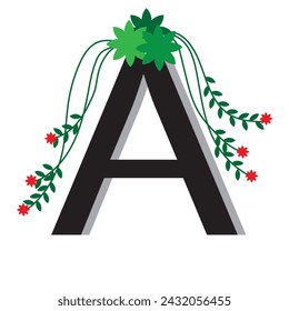 diseño e ilustración de iconos de alfabeto