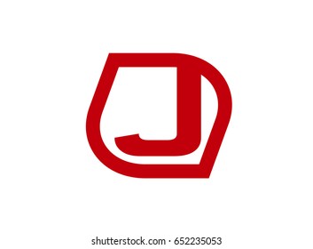 Alphabet icon - j
