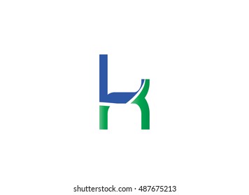 Alphabet icon - k
