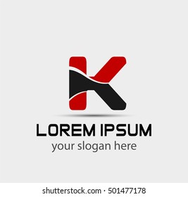 Alphabet icon - k
