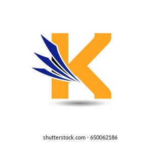 Alphabet icon - k
