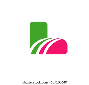 Alphabet icon - l

