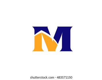 Alphabet icon - m
