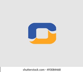 Alphabet icon - o
