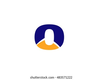 Alphabet icon - p
