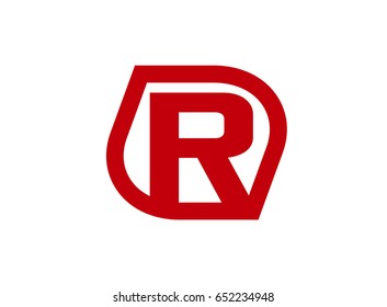 Alphabet icon - r
