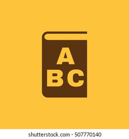 Alphabet icon. vector design. Library and ABC, Alphabet symbol. web. graphic. JPG. AI. app. logo. object. flat. image. sign. eps. art. picture - stock vector