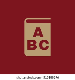 Alphabet icon. vector design. Library and ABC, Alphabet symbol. web. graphic. JPG. AI. app. logo. object. flat. image. sign. eps. art. picture - stock vector