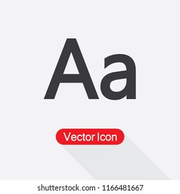 Alphabet Icon Vector Illustration Eps10