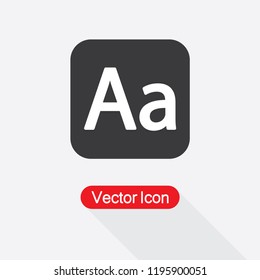 Alphabet Icon Vector Illustration Eps10