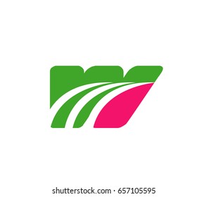 Alphabet icon - w
