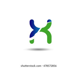 Alphabet icon - x

