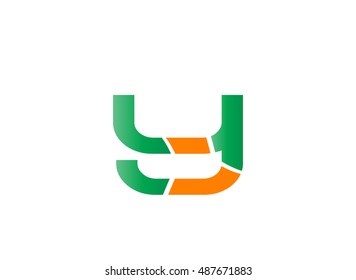 Alphabet icon - y
