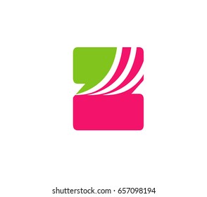 Alphabet icon - z
