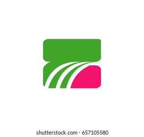 Alphabet icon - z
